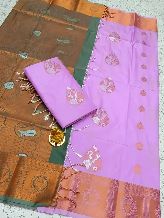 Pure soft silk uploaded by Shami sarees on 4/30/2023