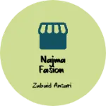 Business logo of Najma fasion