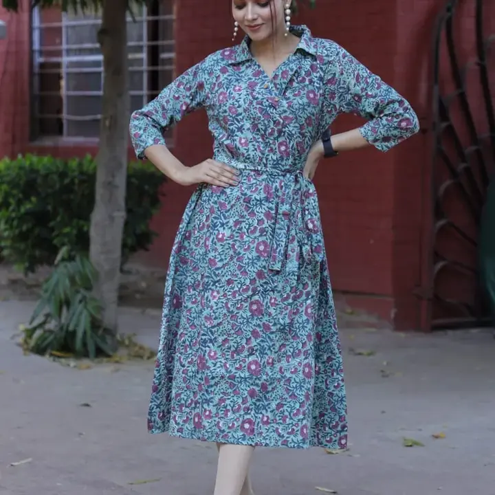  One piece/ long dress  uploaded by Trishabagruhandprint on 4/30/2023