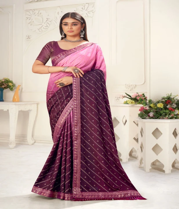 Post image ༺꧁GURUKRUPA CREATION꧂༻

               🌟 GC - 208 🌟

This saree is made from chiffon fabric which is highlighted with beautiful printed work and lace border. Comes along unstitched chiffon blouse piece which you can customise as per your design/style. Occasion - You can wear this saree for casual, daily wear, office, festivals. Style it up - Look glamorous in this traditional saree. Pair this saree with Ethnic Gold Jewellery, beautiful clutch to complete the look!!

Fabric: Chiffon

Blouse: Brocade

Saree Length: 5.3 Meter

Blouse Length: 0.8 Meter

Washing Instructions: Dry Clean Only

Colour: 8

🤩 Price: Rs. 499/- 🤩

100% ORIGINAL BEST QUALITY

Single Ready
Full Stock Available
Ready to Ship

This item is designed and manufactured by us, which ensures it is 100% original. Images can also look a little different on some devices, but our products will always look far better than images on a computer or mobile screen.
