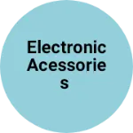 Business logo of Electronic acessories