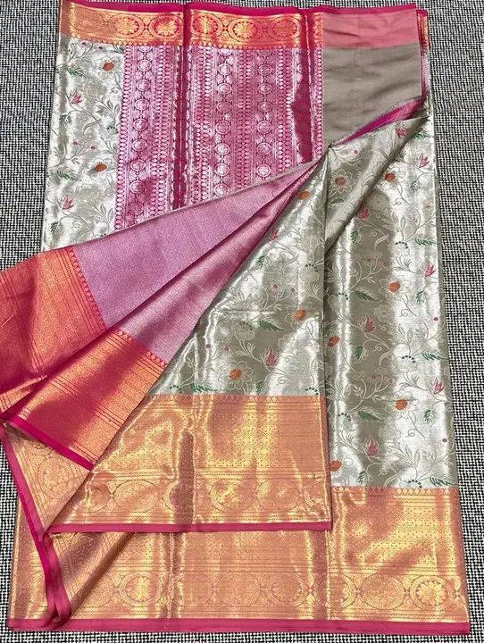 Banarasi tissue silk saree uploaded by Bs_textiles7 on 4/30/2023