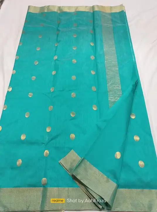 CHANDERI traditional handwoven MASRAI silk saree  uploaded by WEAVER'S ORIGIN silk and Sarees on 4/30/2023