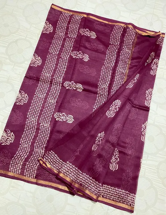 CHANDERI soft silk printed sarees  uploaded by WEAVER'S ORIGIN silk and Sarees on 4/30/2023