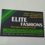 Business logo of Elite fashions