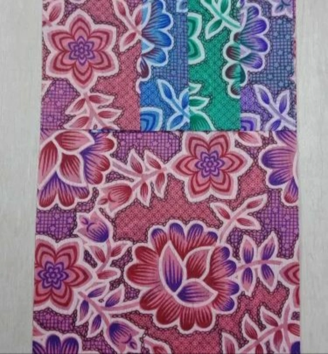 Printed Roto Print Fabric , Chuna Print Fabric , Khadiya Print, Polyester, Multicolour

 uploaded by business on 4/30/2023