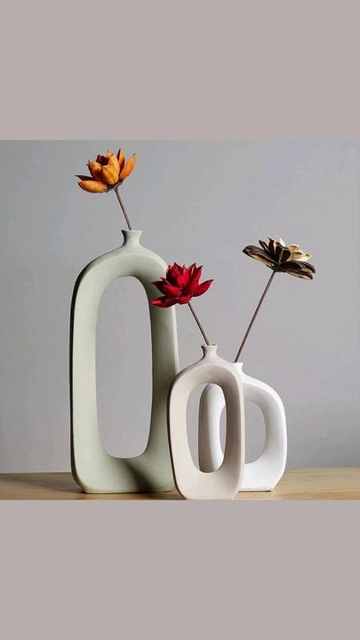 Ceramic vase 3 prices  uploaded by BL handicrafts on 4/30/2023