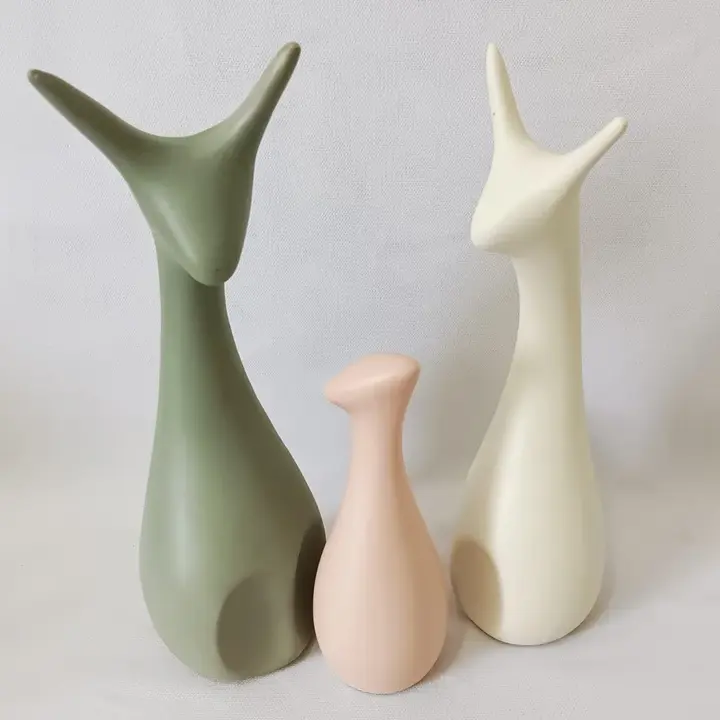 Ceramic dear family 3 in one  uploaded by business on 4/30/2023