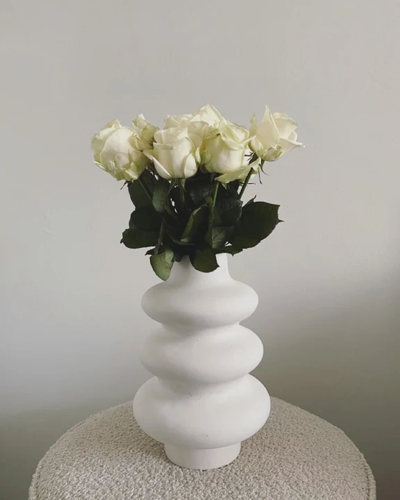 Ceramic Round shape vase uploaded by business on 4/30/2023