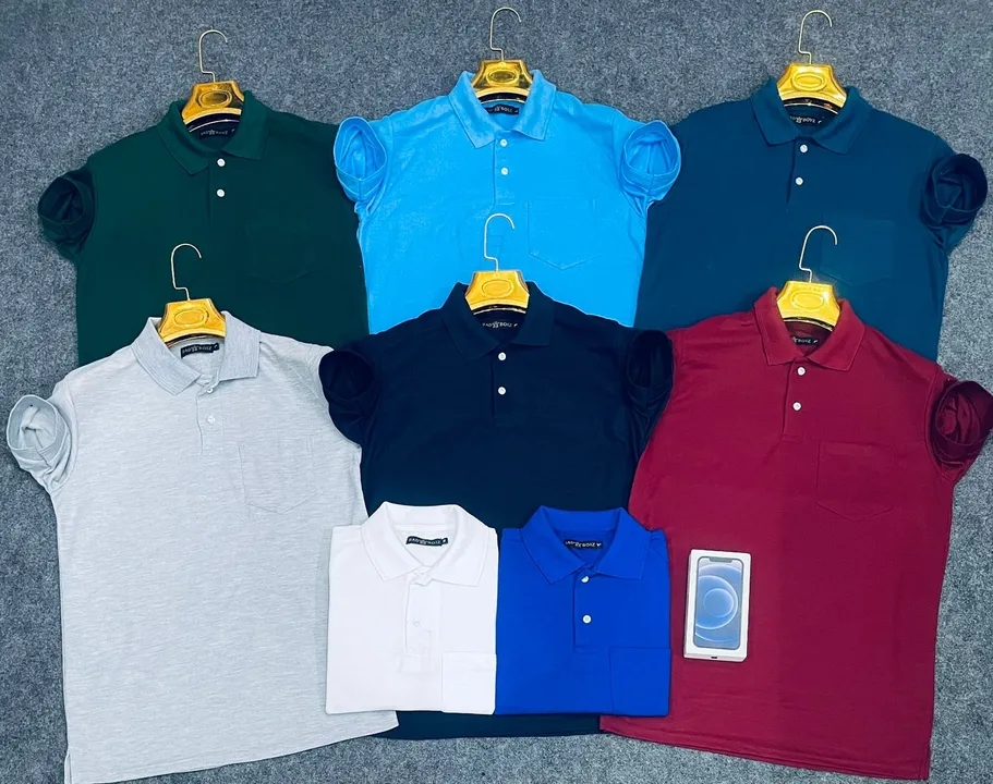 Polo Tshirt With Coller uploaded by Jai Mata Di Garments on 4/30/2023