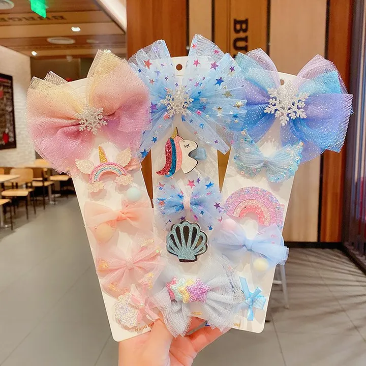 *New Post*

Korean Style Headwear Girls Hairpin Five-Piece Set Bowknot Hairpin Little Girl Baby  uploaded by THE ULTIMATE STORE on 4/30/2023