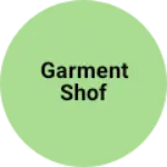 Business logo of Garment shof