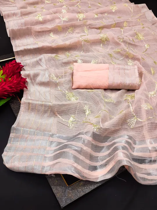 Cotton saree uploaded by Maa Creation. on 4/30/2023