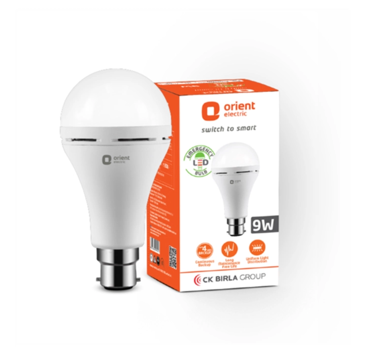 Orient 9w emergency led bulb uploaded by business on 4/30/2023