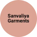 Business logo of Sanvaliya garments