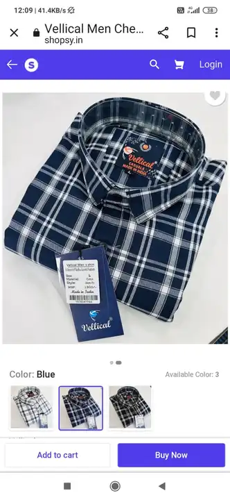 Casual wear checks shirts uploaded by business on 4/30/2023