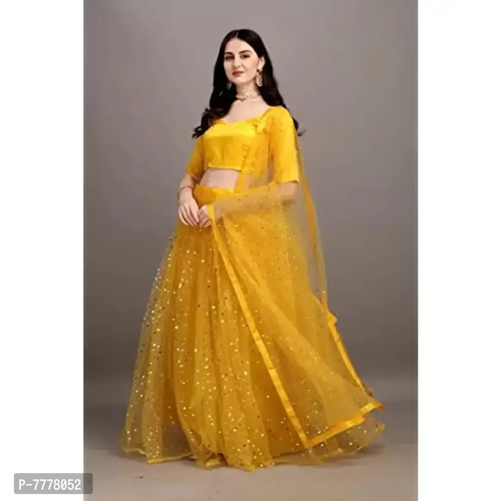 Lehenga choli yellow uploaded by Pihu textiles on 4/30/2023