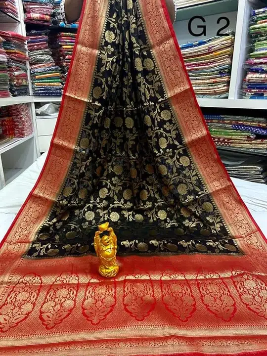 Banarasi semi Georgette silk saree  uploaded by Rhaman Silk sarees on 4/30/2023