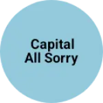 Business logo of Capital all sorry