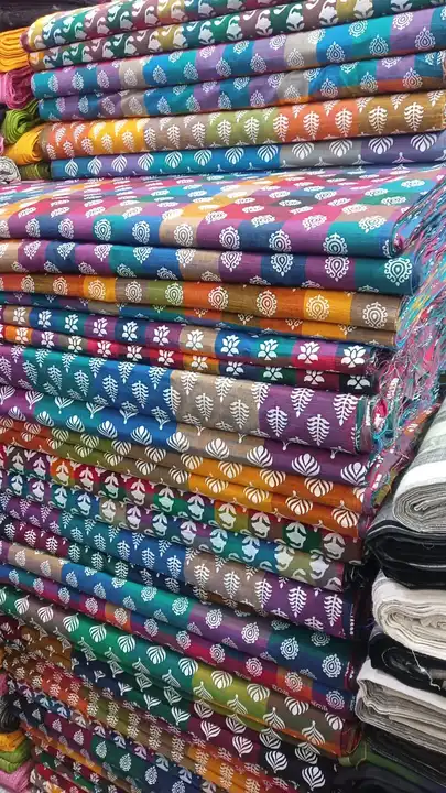 100% cotton check printed fabrics uploaded by Isha Fabrex on 4/30/2023