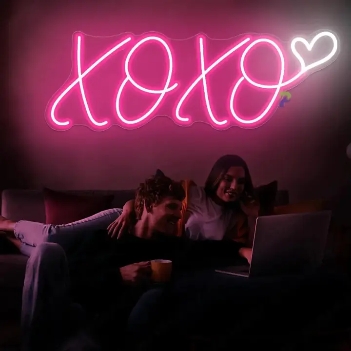 Xoxo Neon sign for occasions or decoration items  uploaded by Shyam enterprises on 4/30/2023