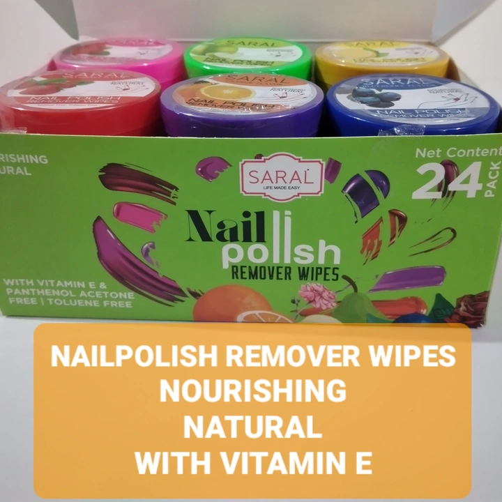 NAILPOLISH REMOVER WIPES  uploaded by NM SQUARE TRADING COMPANY on 4/30/2023