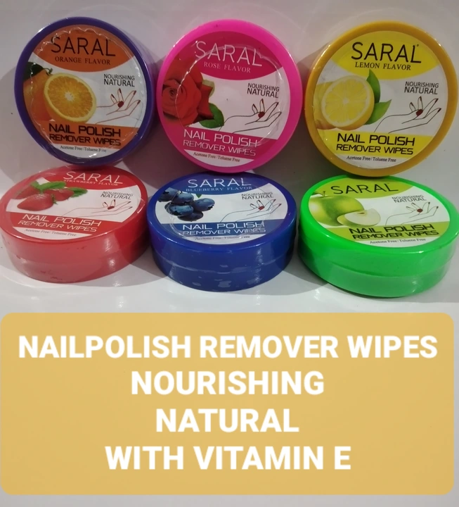 NAILPOLISH REMOVER WIPES  uploaded by NM SQUARE TRADING COMPANY on 4/30/2023