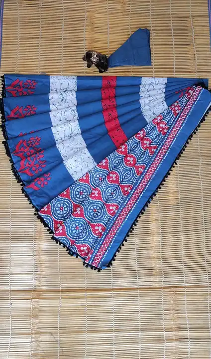 Cotton saree  uploaded by Om Sai Handicraft on 4/30/2023