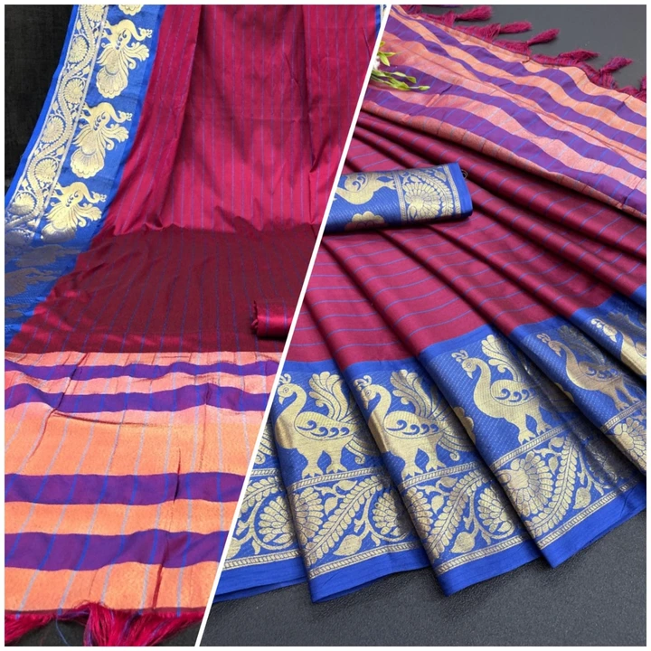 Ora silk aari border uploaded by Ramashama clothing and jewellery on 4/30/2023