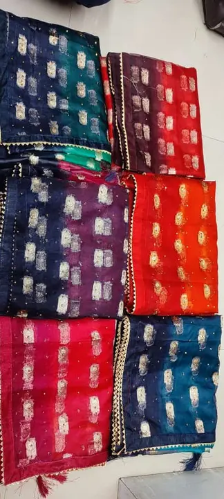 Organza weaving sari uploaded by Ramashama clothing and jewellery on 4/30/2023