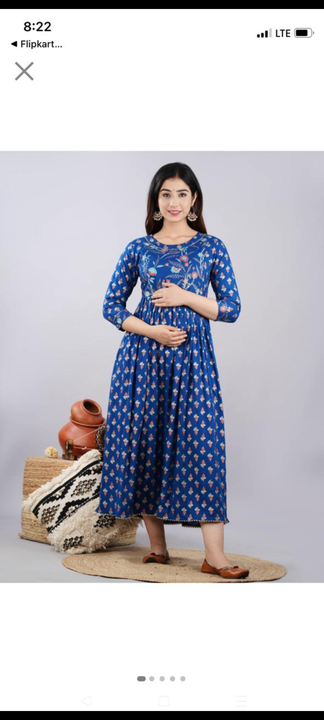 Feeding gown  uploaded by Bhagwati textile on 4/30/2023