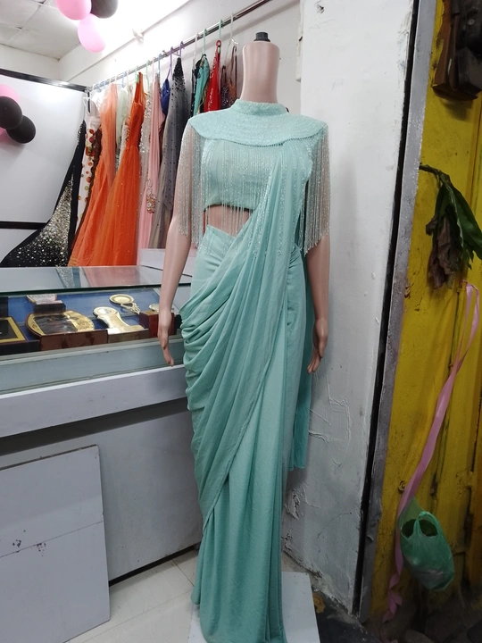 Readymade saree uploaded by Rental dresses on 4/30/2023