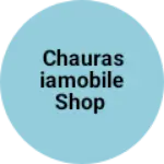Business logo of CHAURASIAMOBILE shop