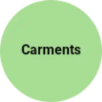 Business logo of Carments