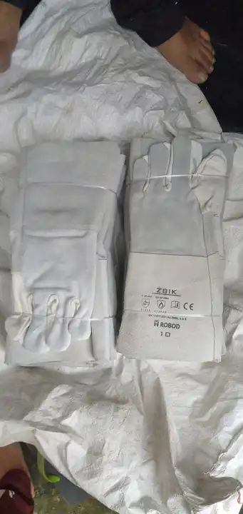 Industrial Leather Hand Gloves uploaded by M/s Biplab das on 4/30/2023