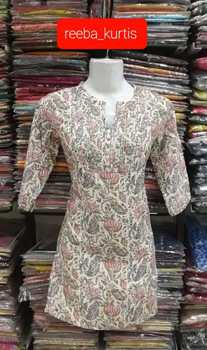 Short tunic top kurti  uploaded by S.NARESH KUMAR  on 4/30/2023