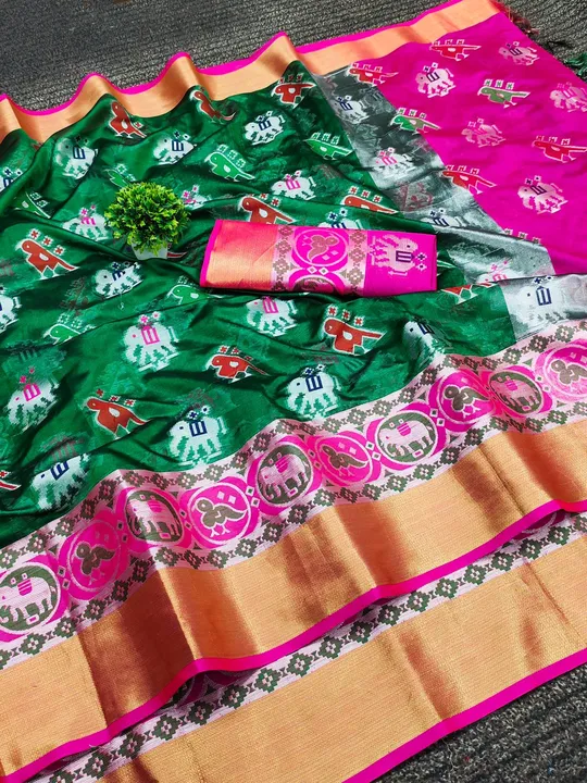 Lichi silk saree  uploaded by SAURYA LIFE STYLE on 4/30/2023