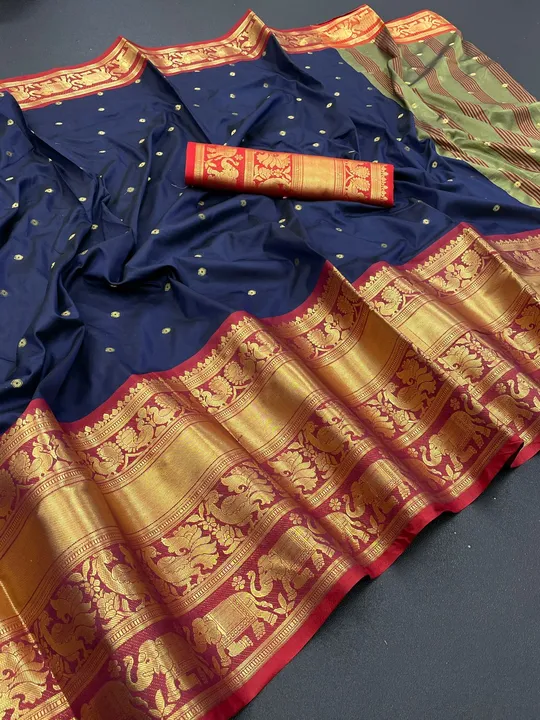 Cotton silk saree  uploaded by SAURYA LIFE STYLE on 4/30/2023