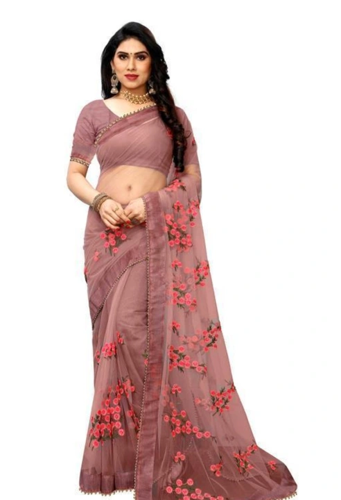 Net saree uploaded by Zarra collection on 4/30/2023
