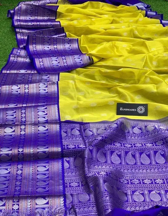 Banarasi semi Georgette silk saree  uploaded by Rhaman Silk sarees on 5/1/2023