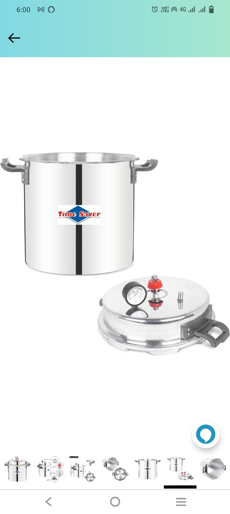 Time saver pressure cooker 16&110Ltr uploaded by Jks kitchenware on 5/1/2023
