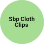Business logo of Sbp cloth clips