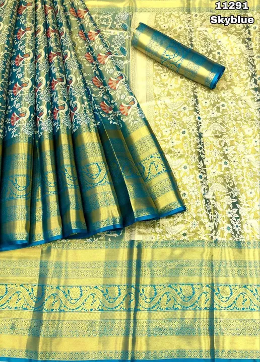 Kanjivaram pattu silk sarees  uploaded by Lakshmi collection on 5/1/2023