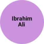 Business logo of Ibrahim ali