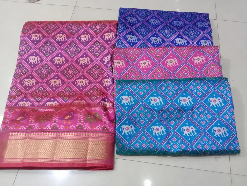 Pochampalli silk uploaded by RAJYOG TEXTILE on 5/1/2023
