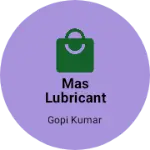 Business logo of Mas lubricant corporation
