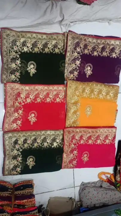 Post image Hey! Checkout my new product called
Embrodery siroski diamond saree.