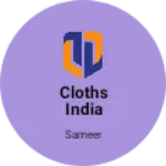 Business logo of Cloths india