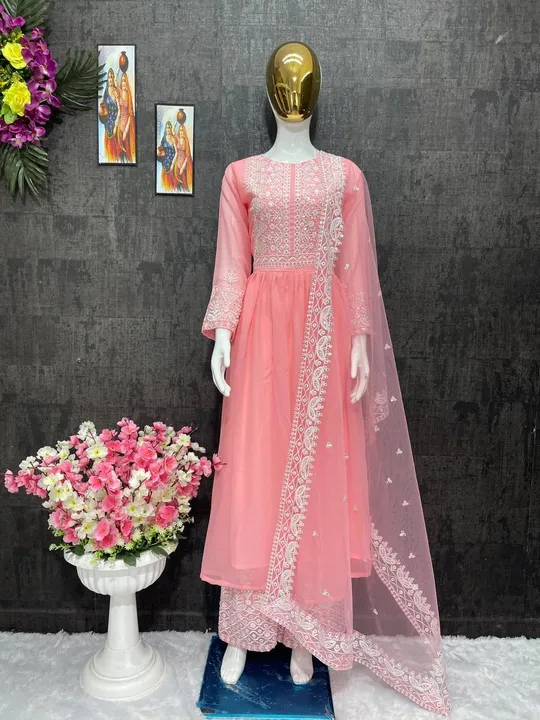 Gown pant uploaded by Taha fashion from surat on 5/1/2023
