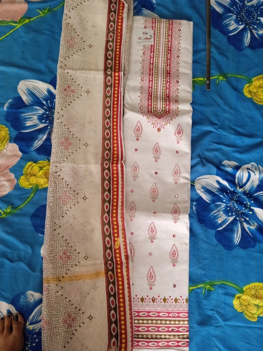 Khadi karchi bottom matching uploaded by Gursaj cloth on 5/1/2023